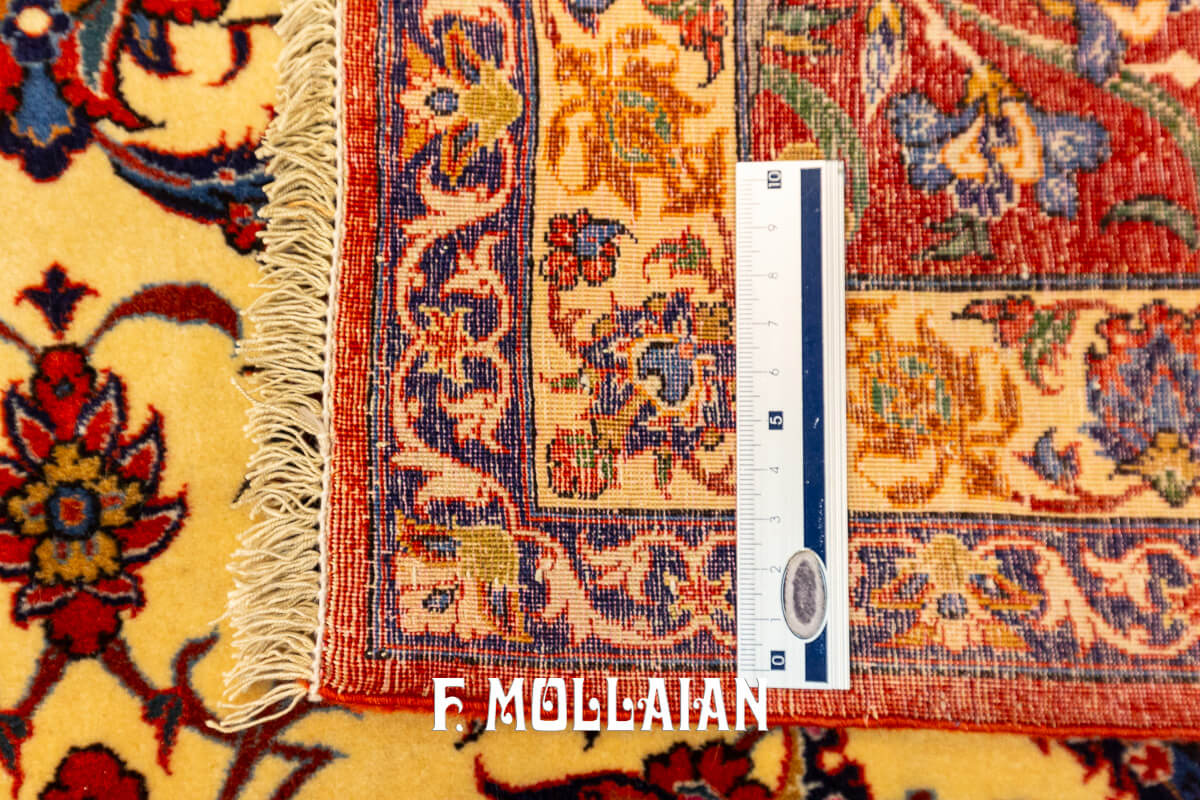 Tappeto Isfahan Disegno Classico Floreale n°:806647